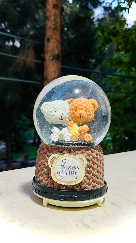 گوی موزیکال چراغدار پمپی